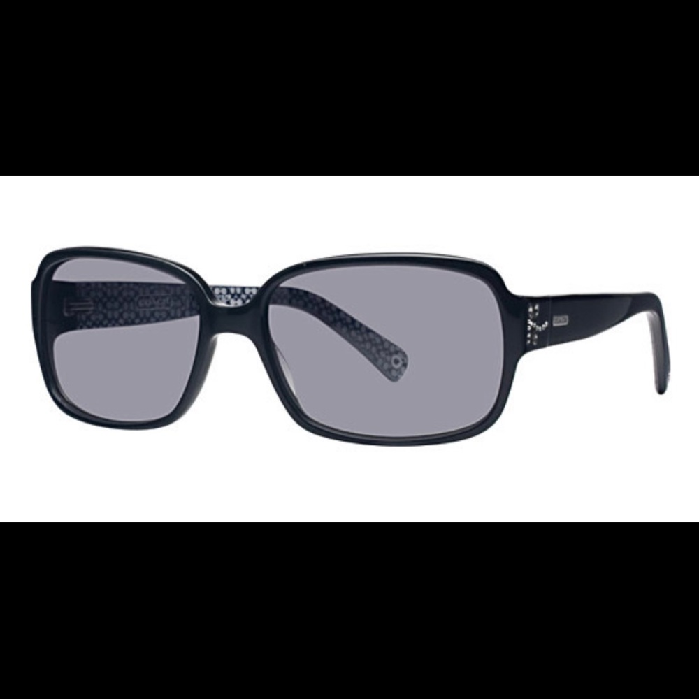 Coach Black Sunglasses Eva S436 Dragonfly
